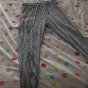 Gray sweats